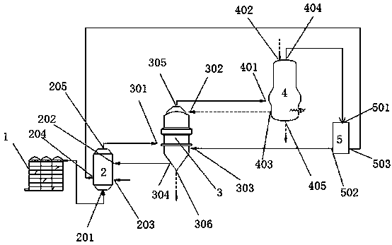 System and method for producing sponge iron by gas-based shaft furnace