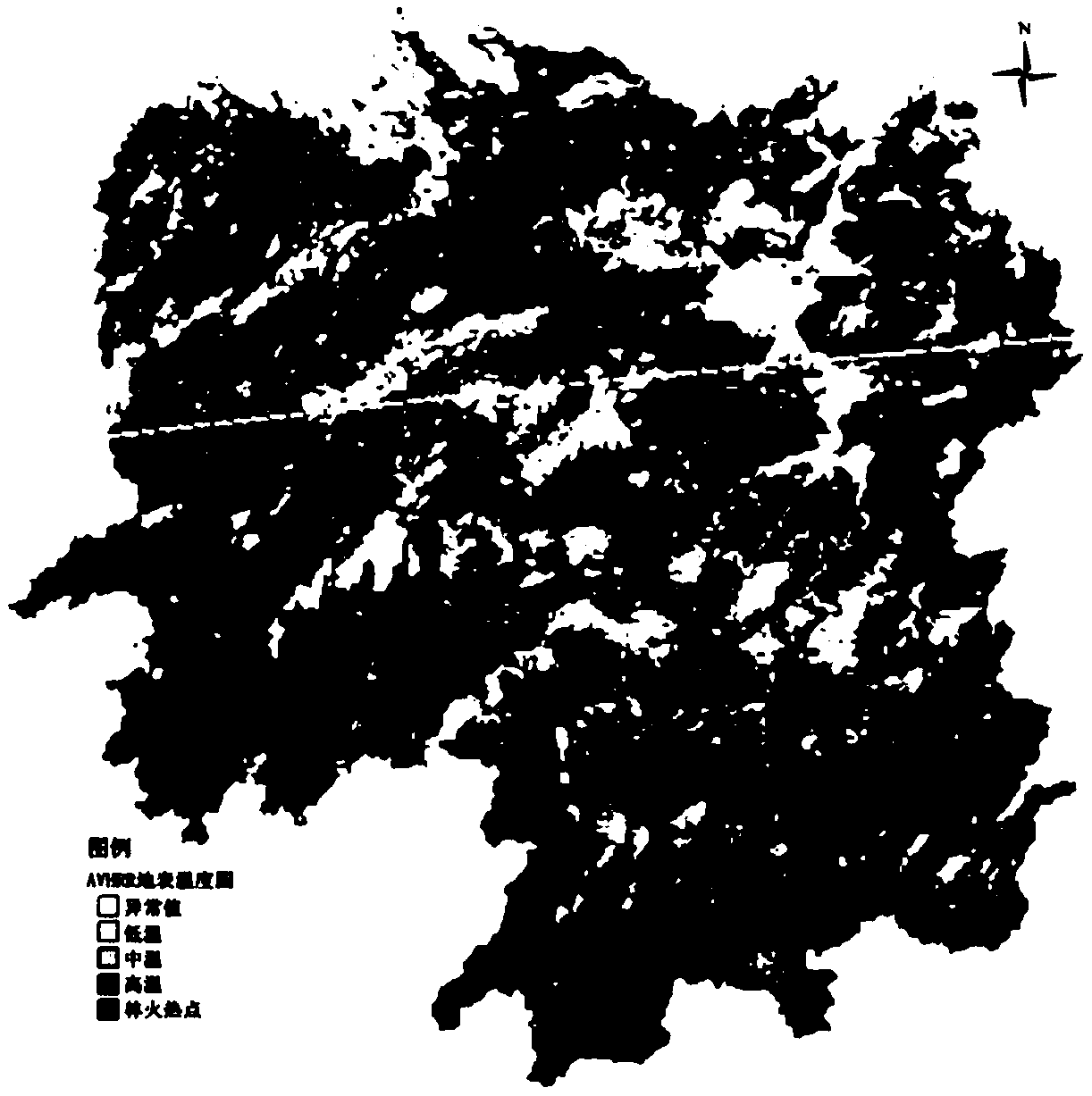 AVHRR (Advanced Very High Resolution Radiometer sensor) sensor multi-temporal infrared radiation normalization method applied to discrimination of forest fire hotspot