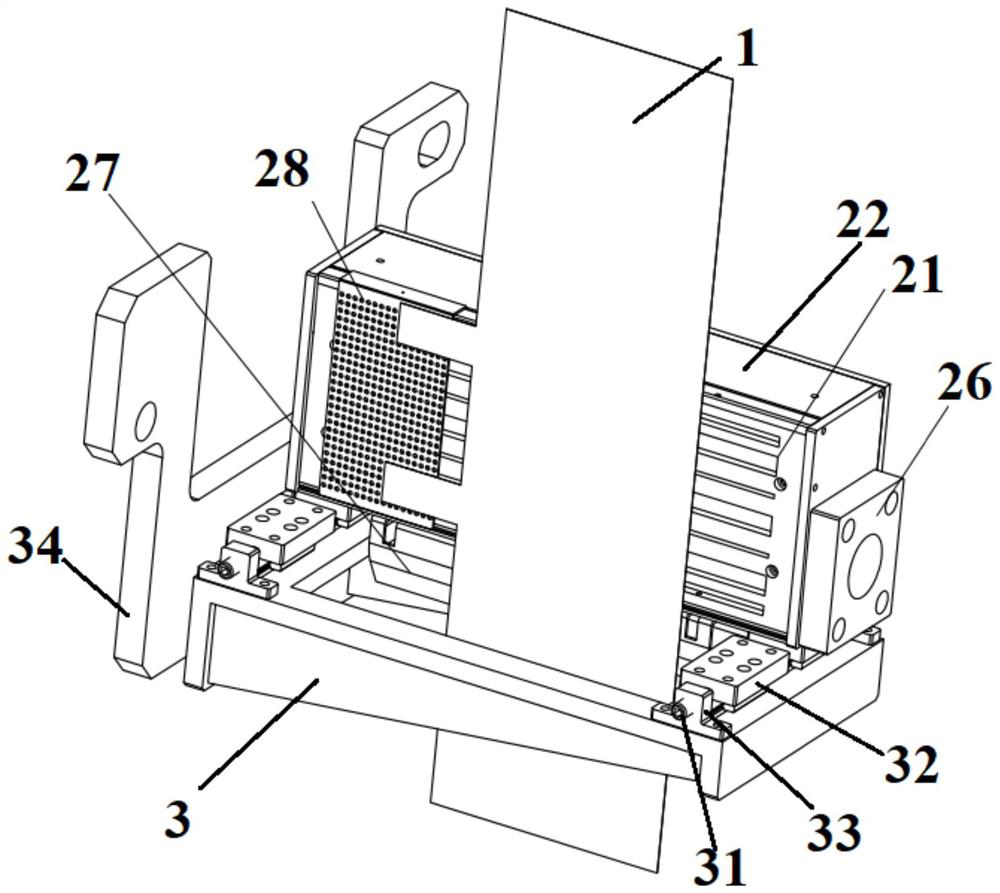 Coiled material dust removal device