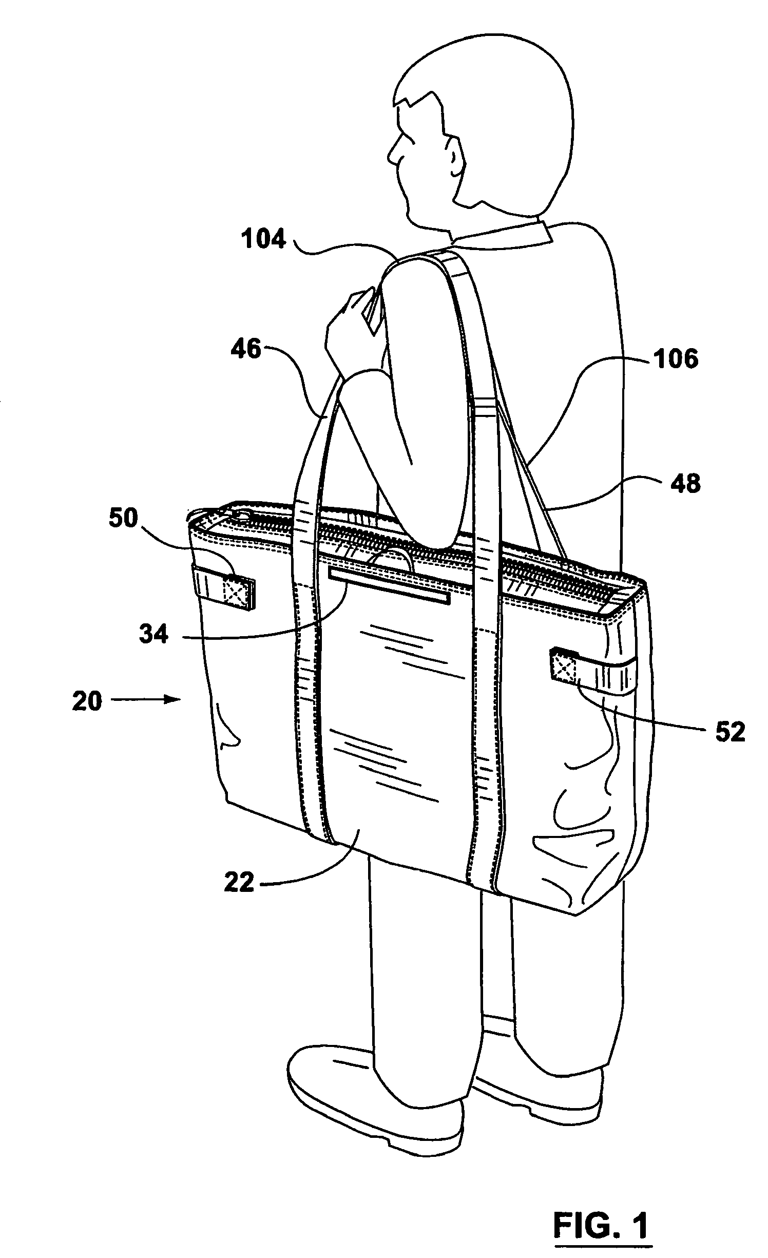 Insulated bag with lifting apparatus