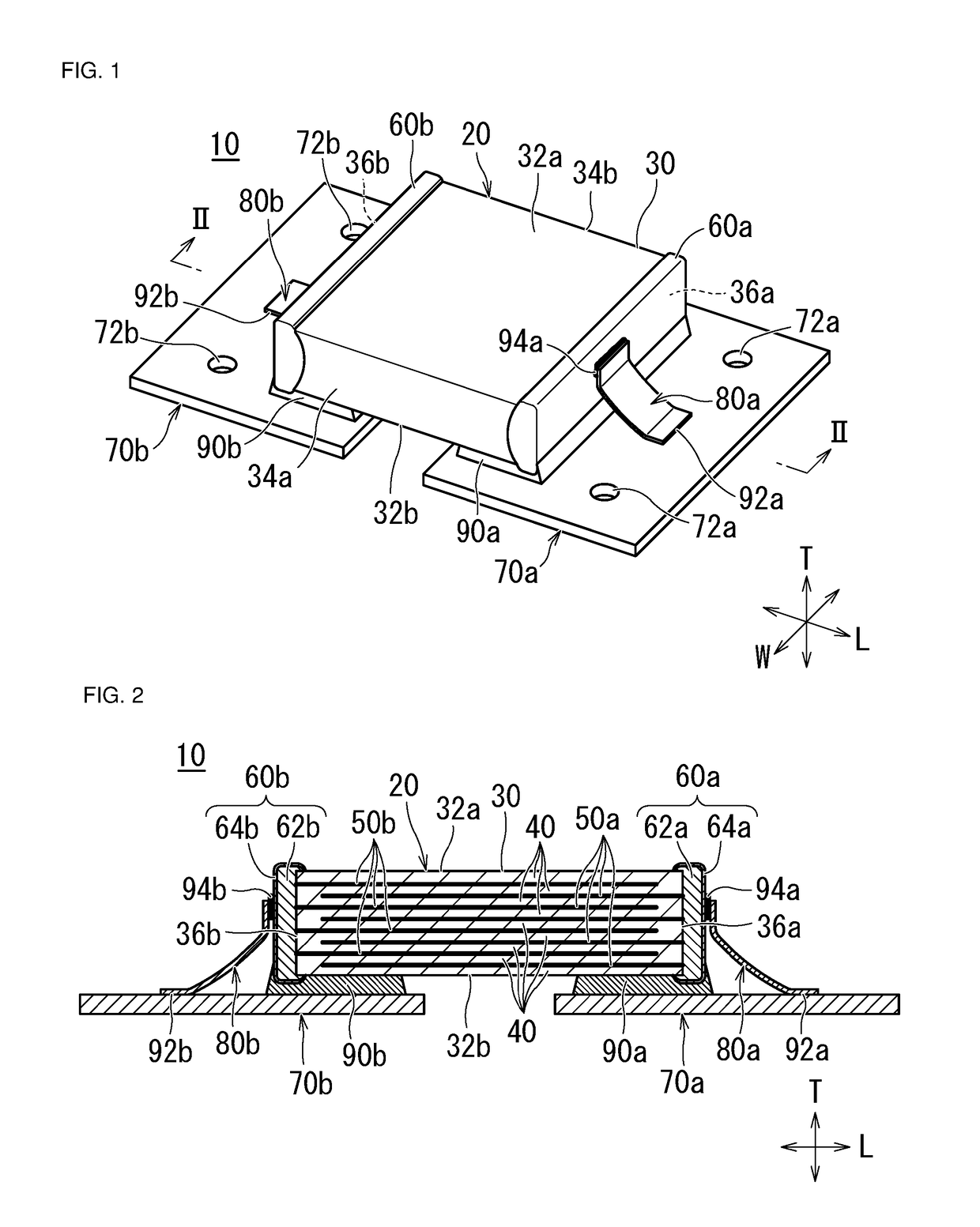 Ceramic electronic component and mounting structure of the same