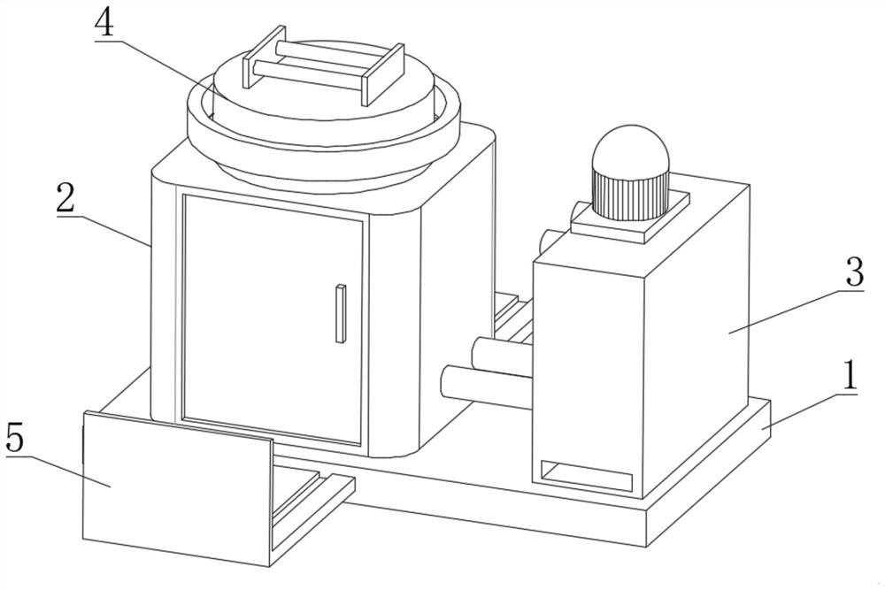 High-efficiency cooling device for road environment-friendly water permeable bricks