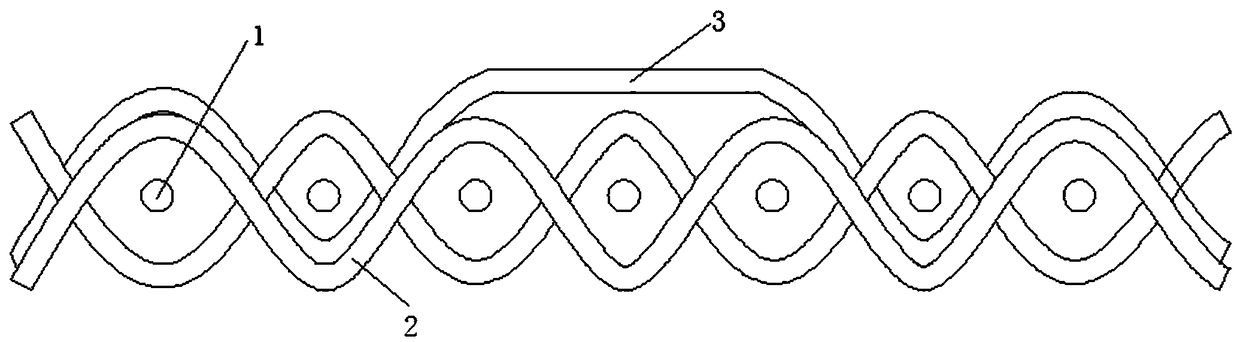 Double-power type automatic weft yarn clipping mechanism for woven fabric