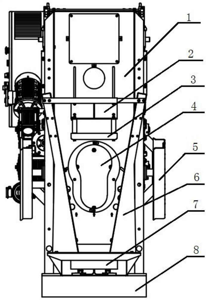 Feed conversion efficiency measuring device for mutton sheep