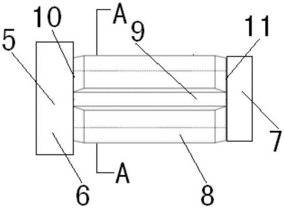 Track turnout structure