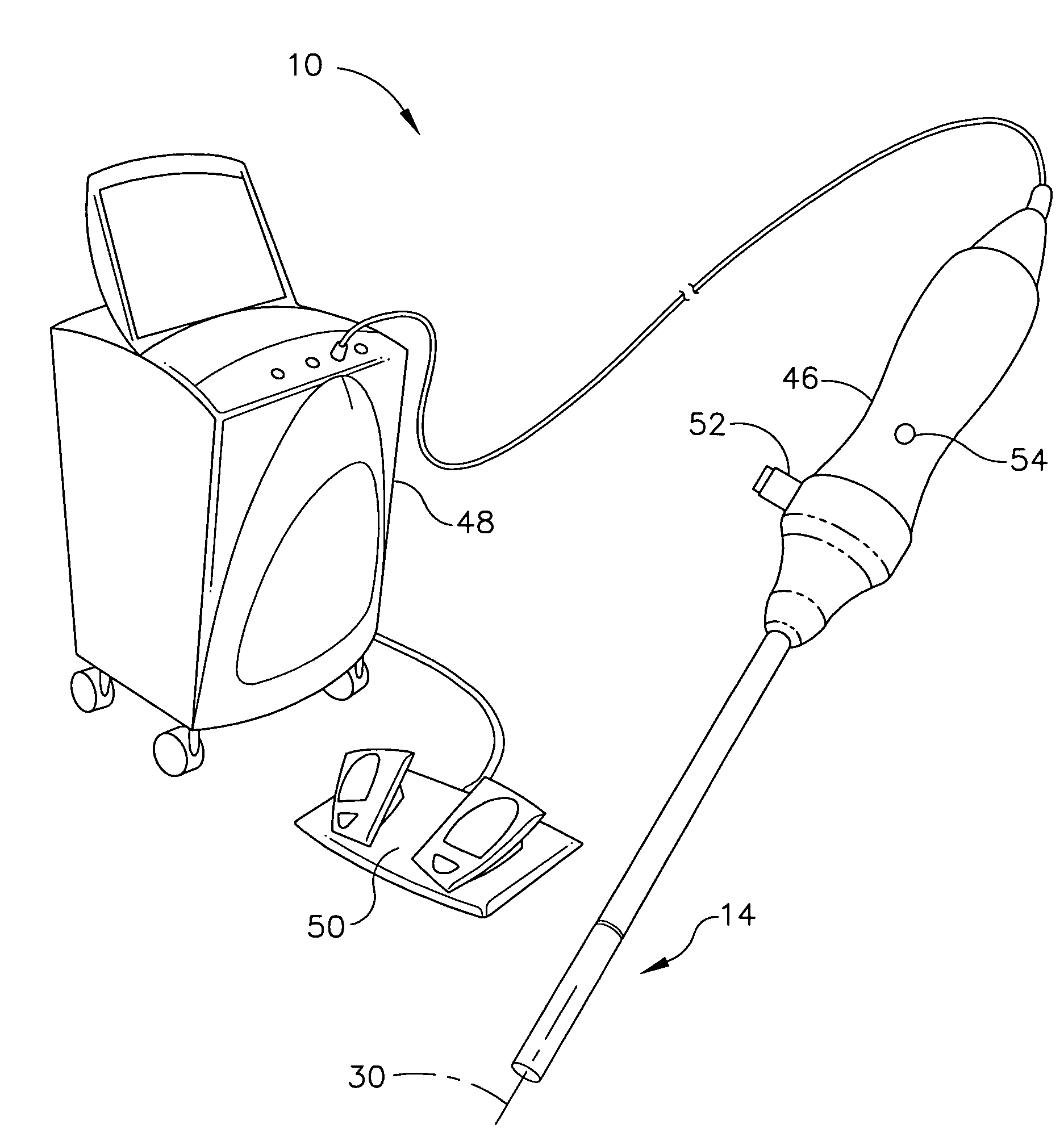 Intra-cavitary ultrasound medical system and method