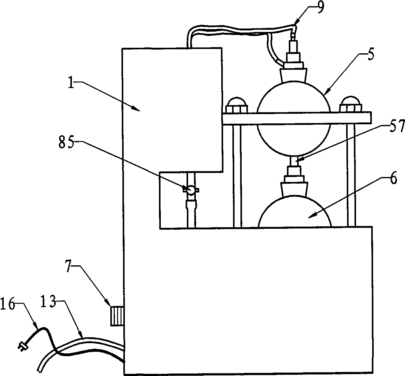 Full automatic extraction device