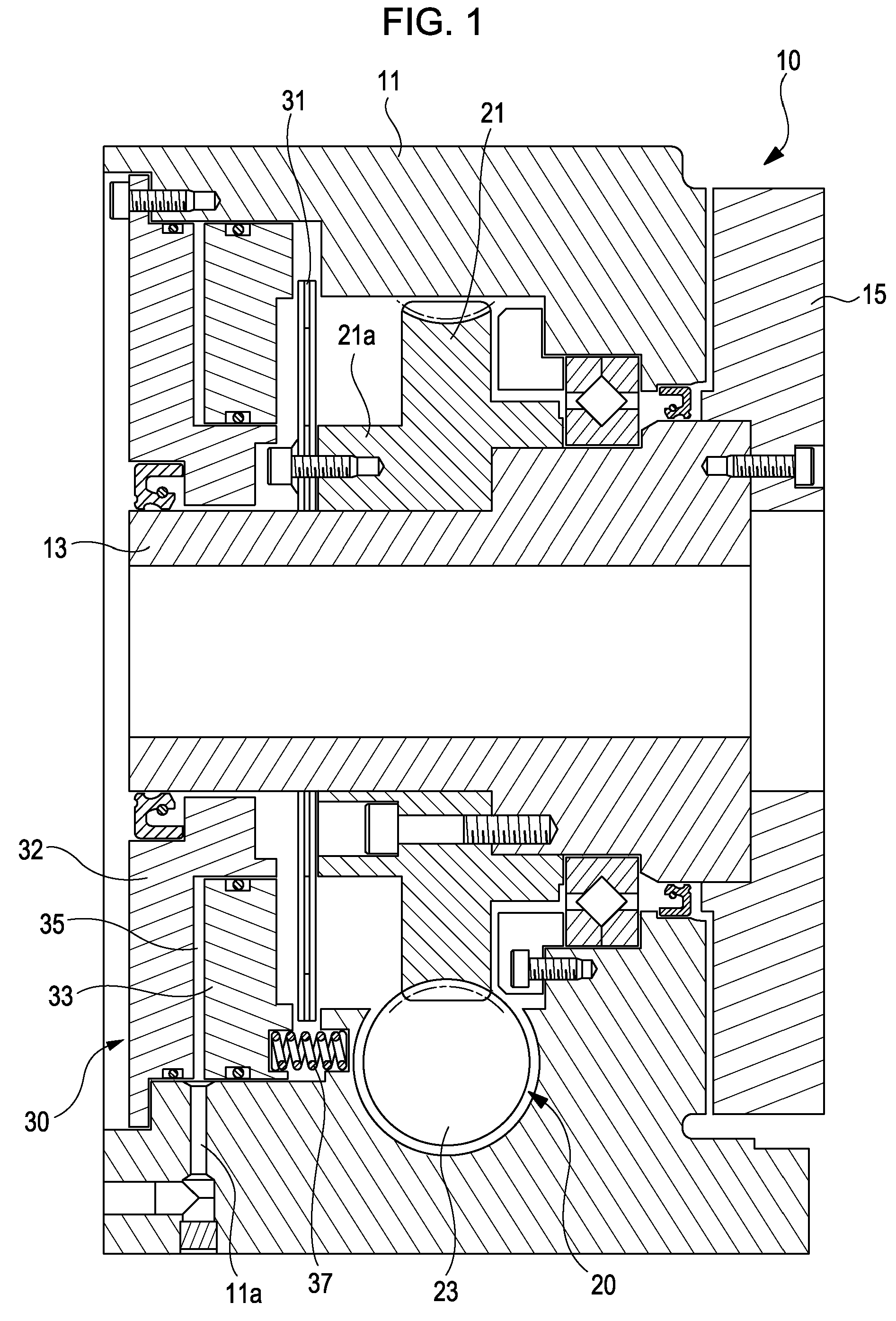 Method of controlling drive of driving motor for rotary indexing device of machine tool