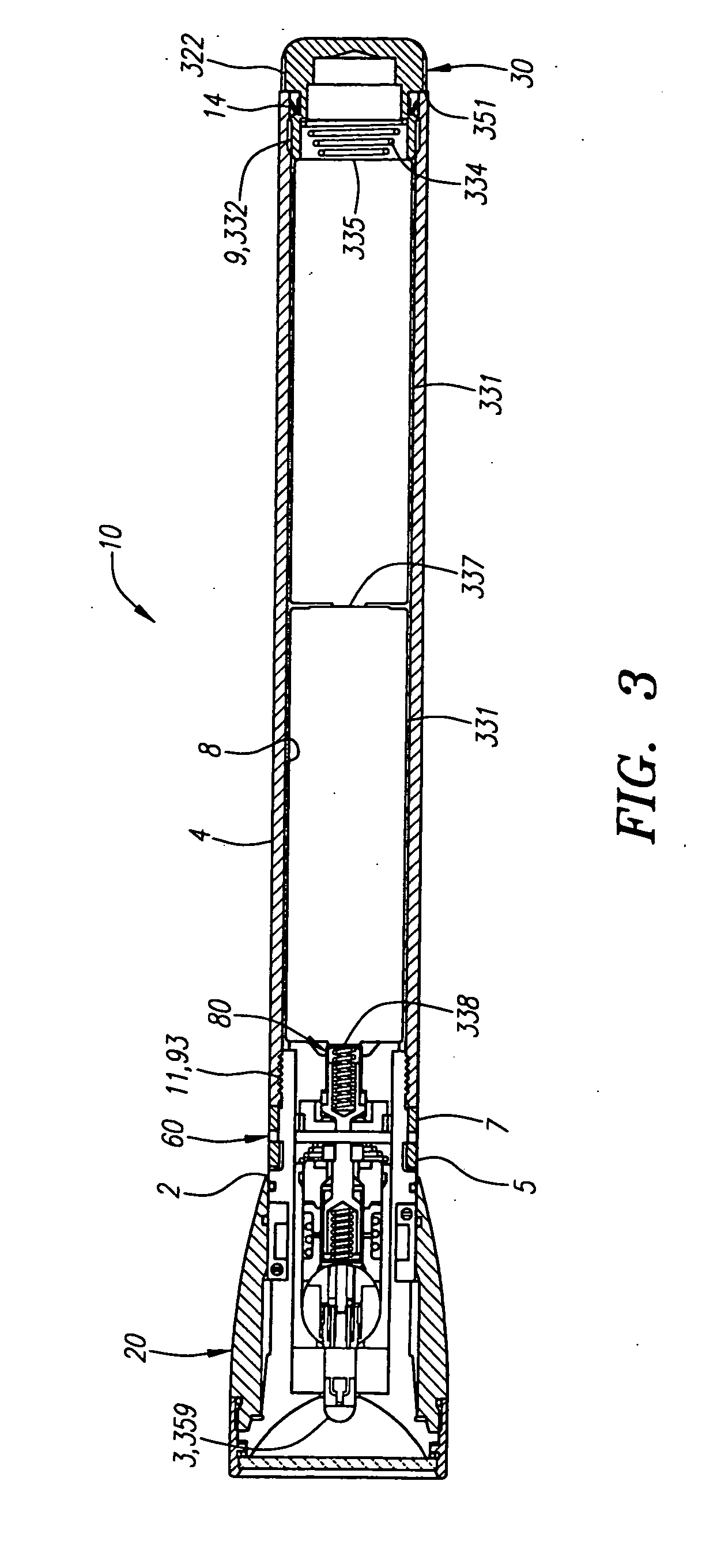 Apparatus and method for aligning a substantial point source of light with a reflector feature