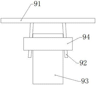 Automatic cutting device for door-window manufacturing material