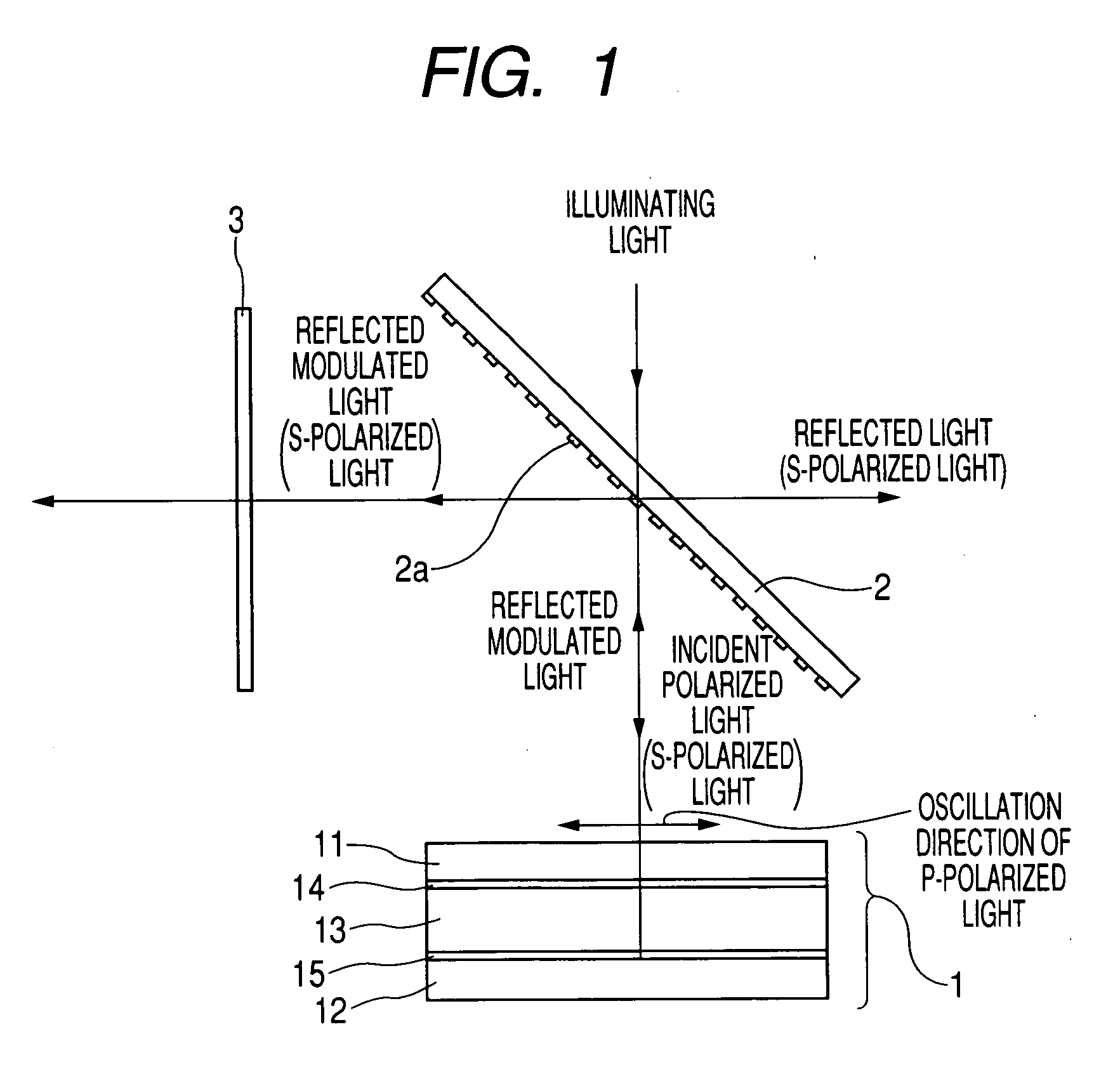 Projection display apparatus and three-plate type of liquid crystal projector using the same