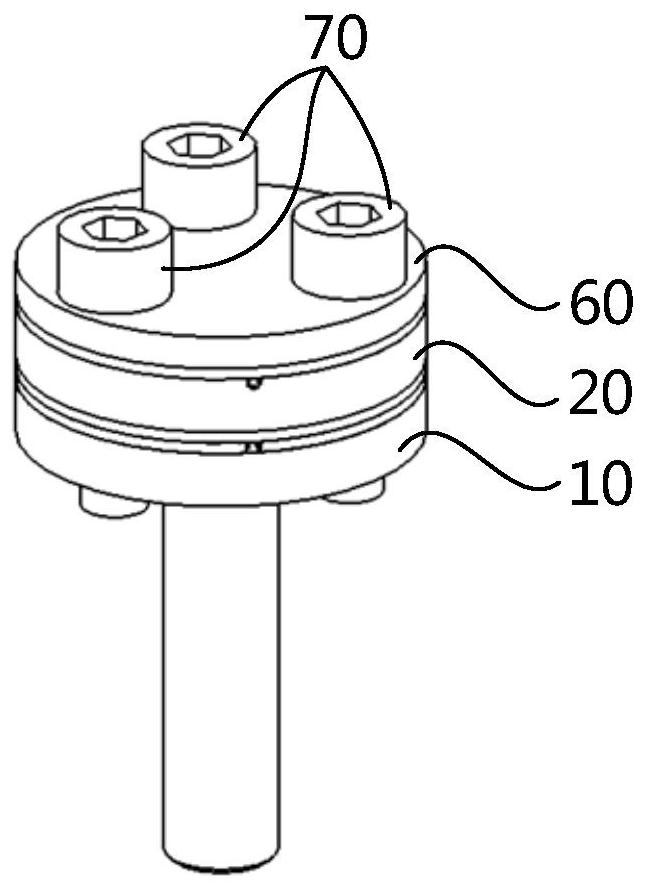 Wire leading device and gas turbine test equipment