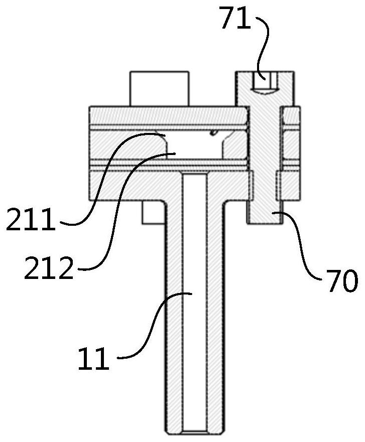 Wire leading device and gas turbine test equipment