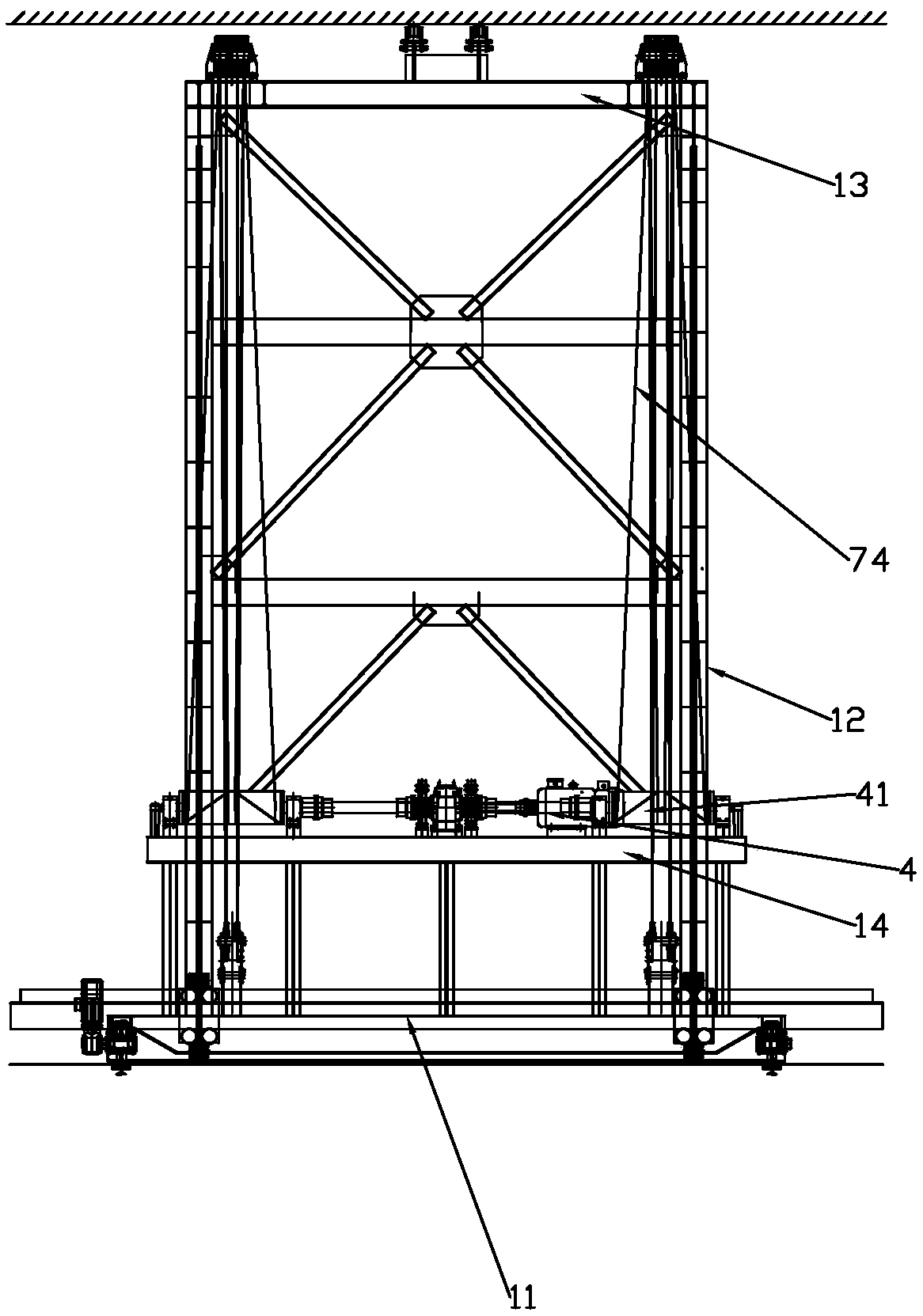 A comb-tooth plate stacker