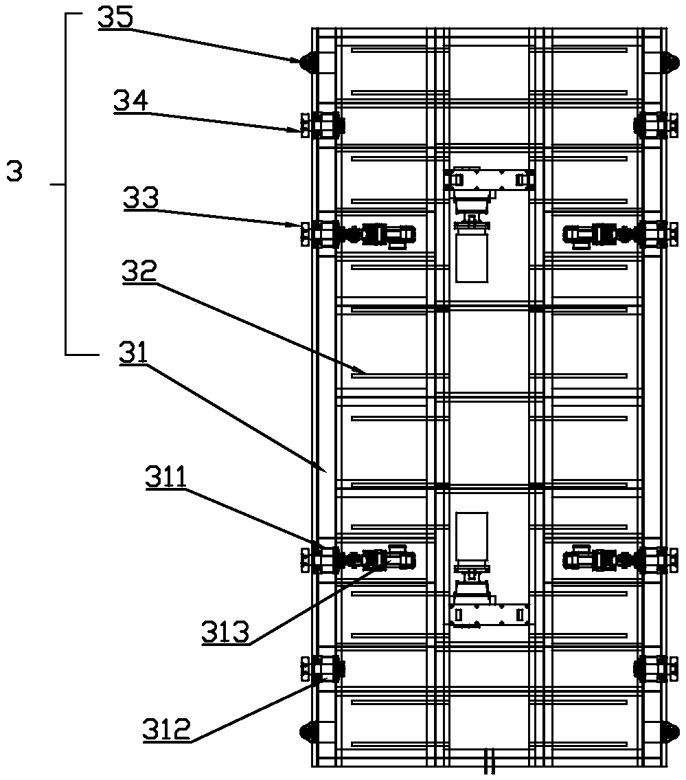 A comb-tooth plate stacker