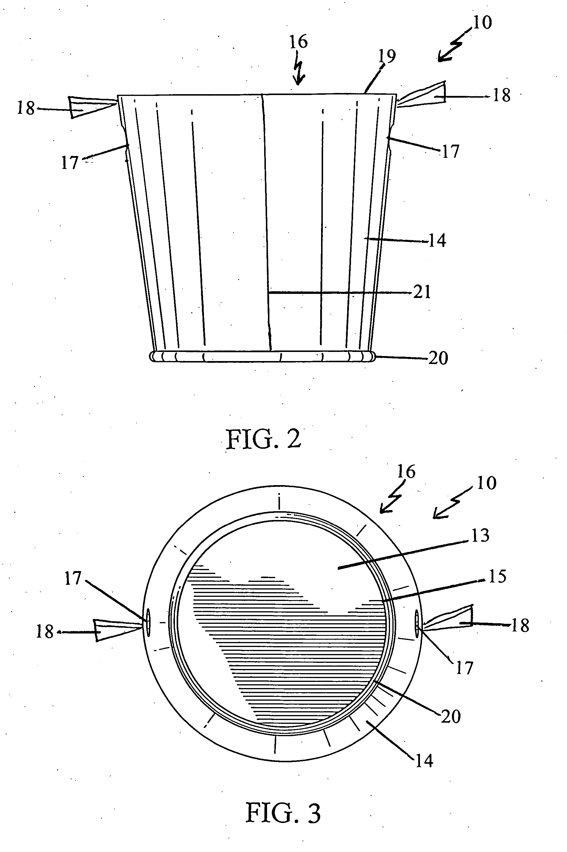 Neoprene ice bucket cover