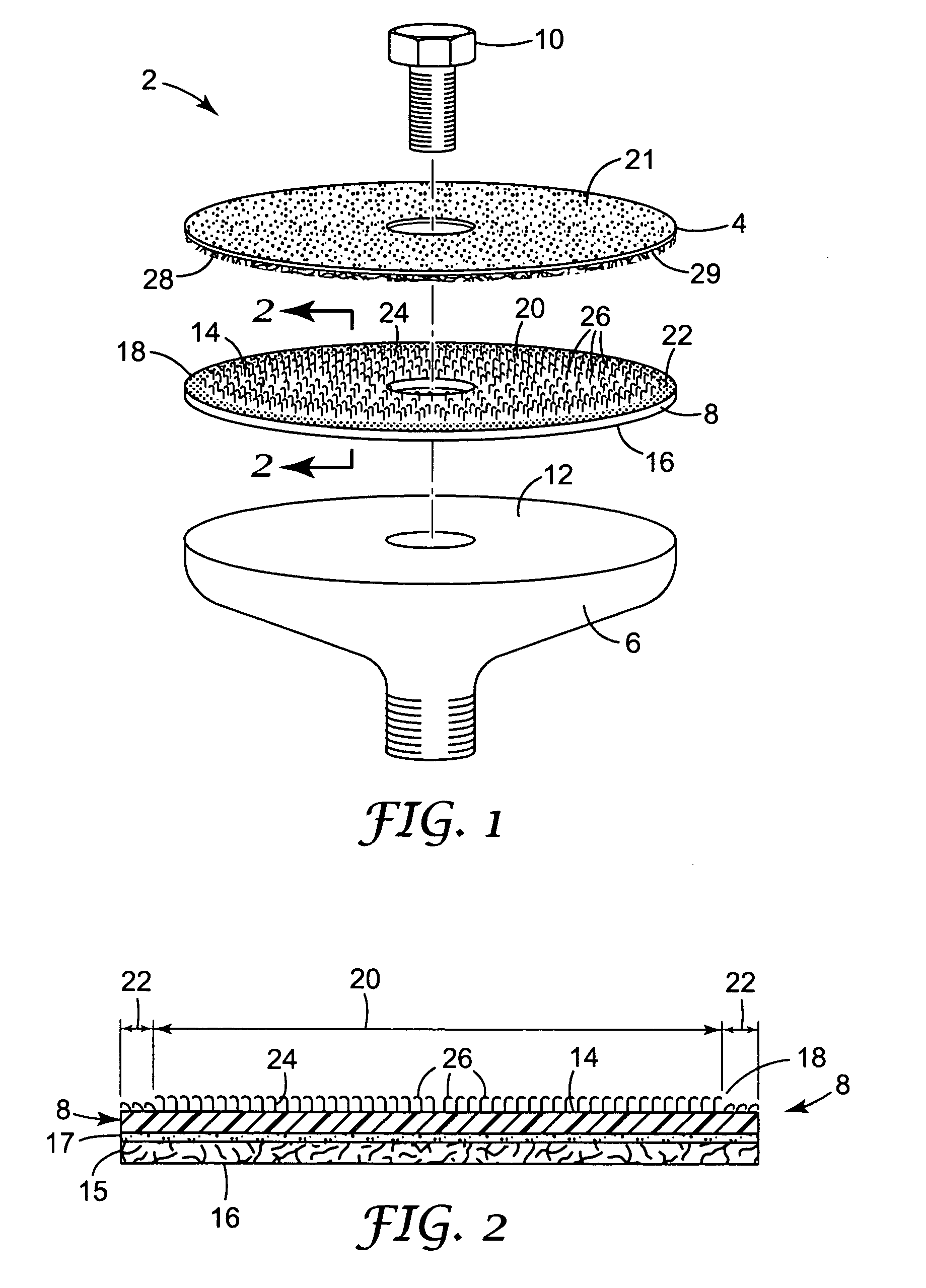 Attachment system for a sanding tool