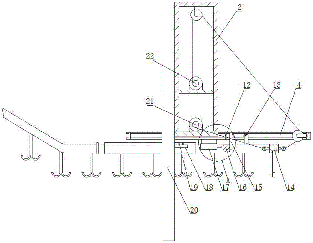 Novel stereoscopic part library with input end capable of being adjusted