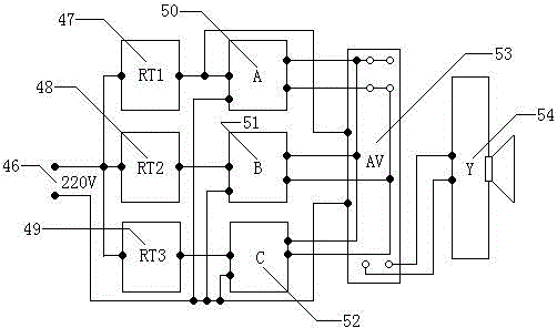 Flood prevention water level measuring ruler with alarm function and production method thereof