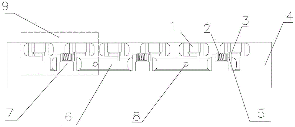 A double-position direct-acting switch