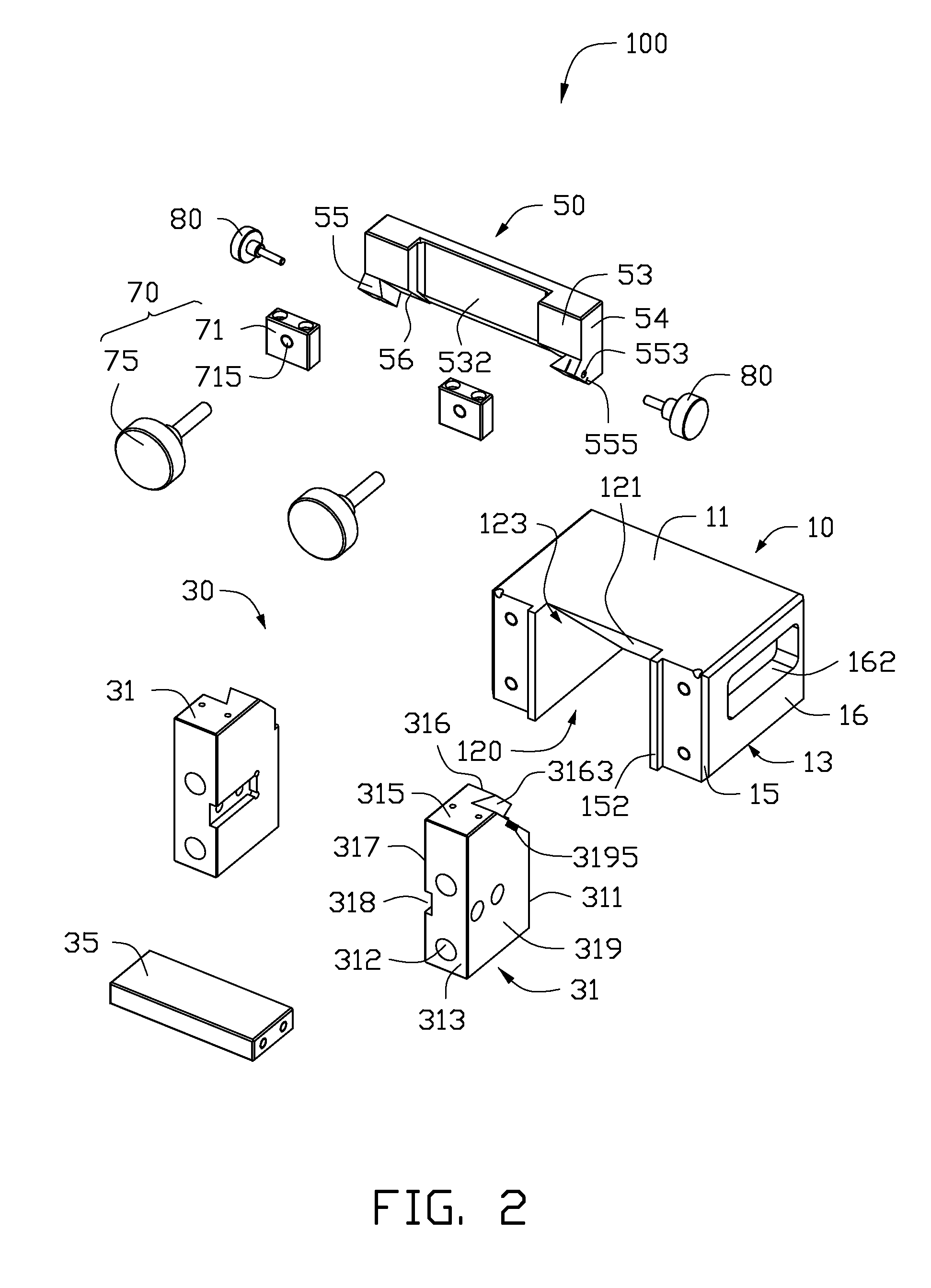 Arc surface milling assistant processing device