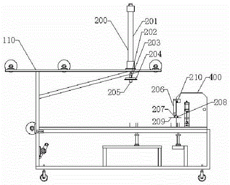 Electric blanket wiring hot-melt trimming compound machine