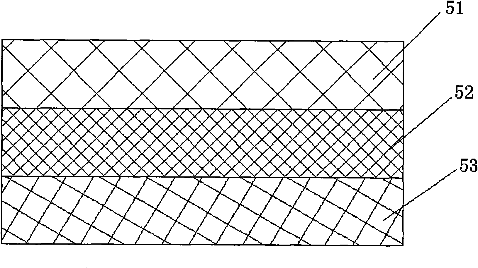 Composite membrane for sauce and preparation method thereof