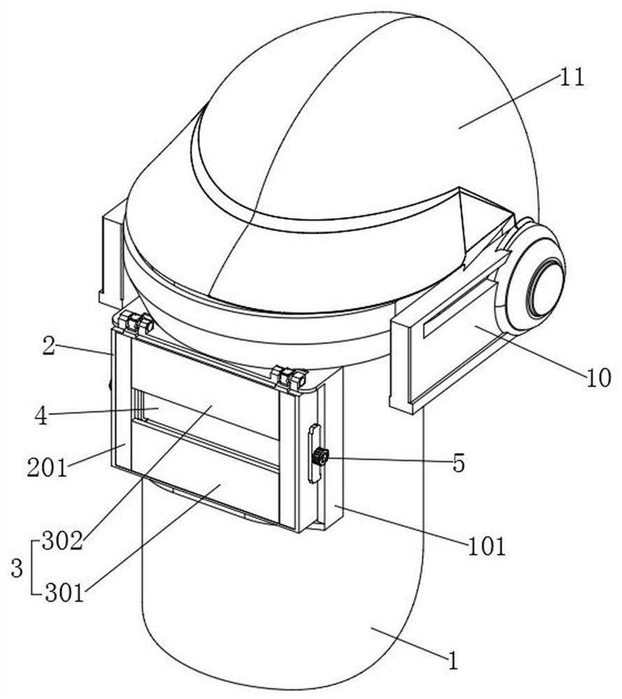 A multifunctional welder's mask