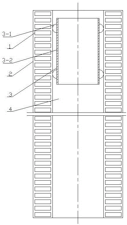 Electromagnetic power rope-free lifting elevator