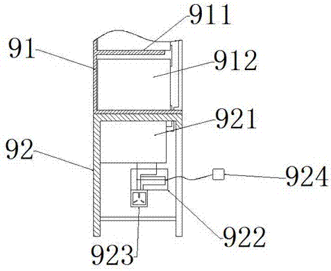 Power-off protection device for numerical control machine