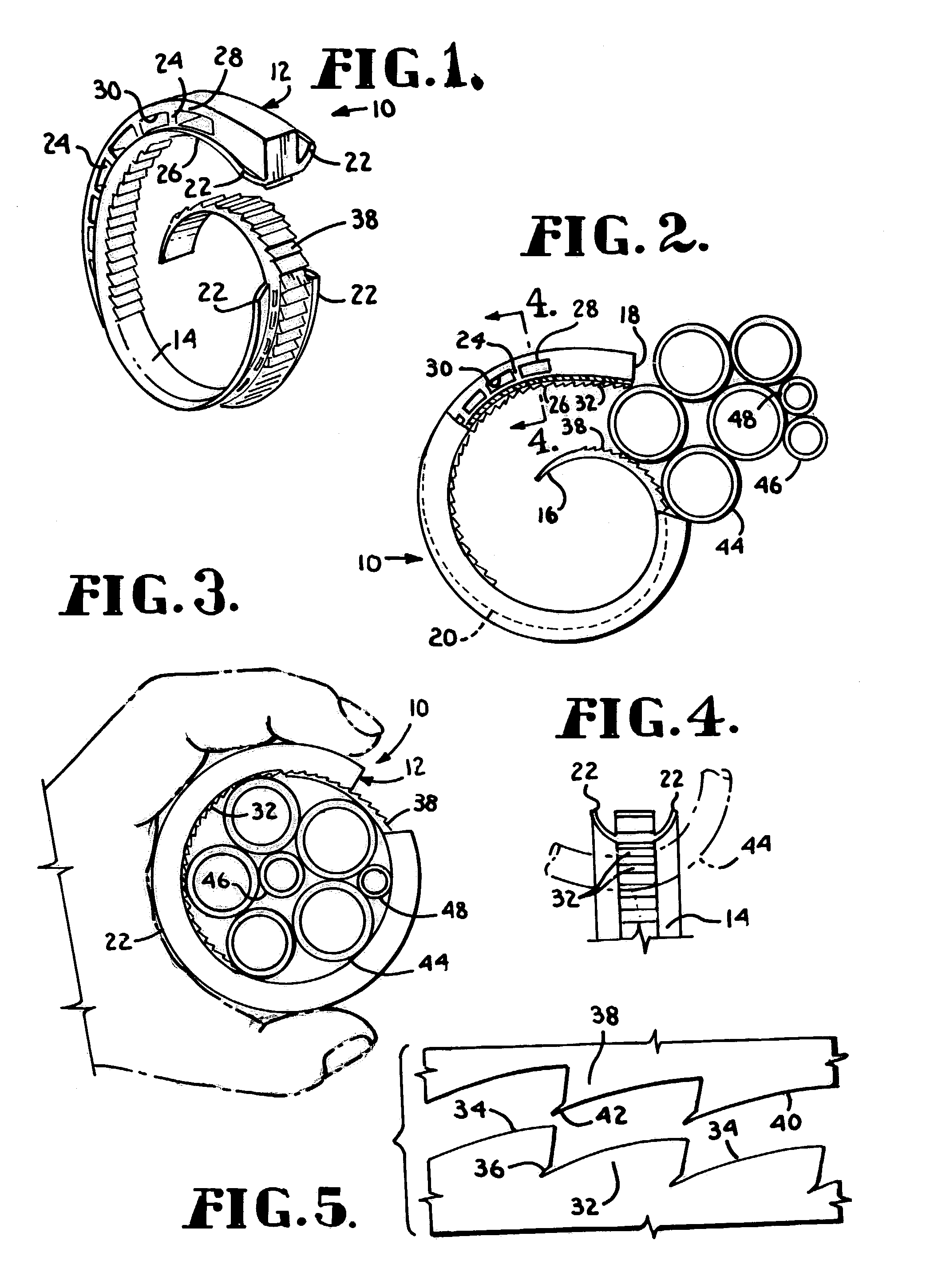 Cable retention device