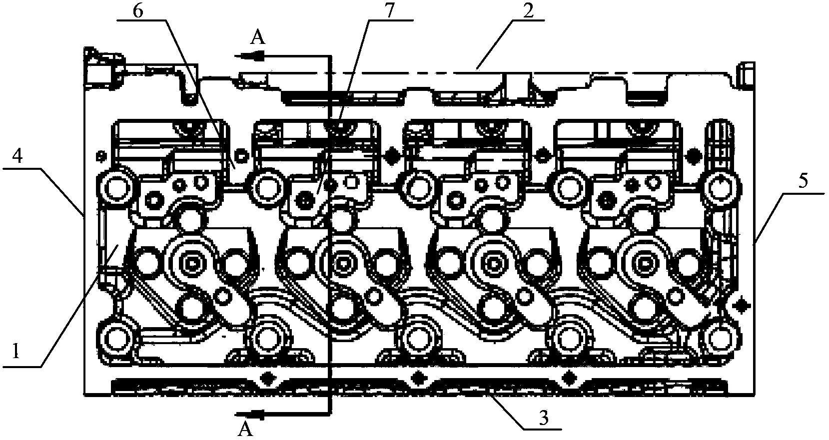 Air cylinder cover and manufacturing method thereof