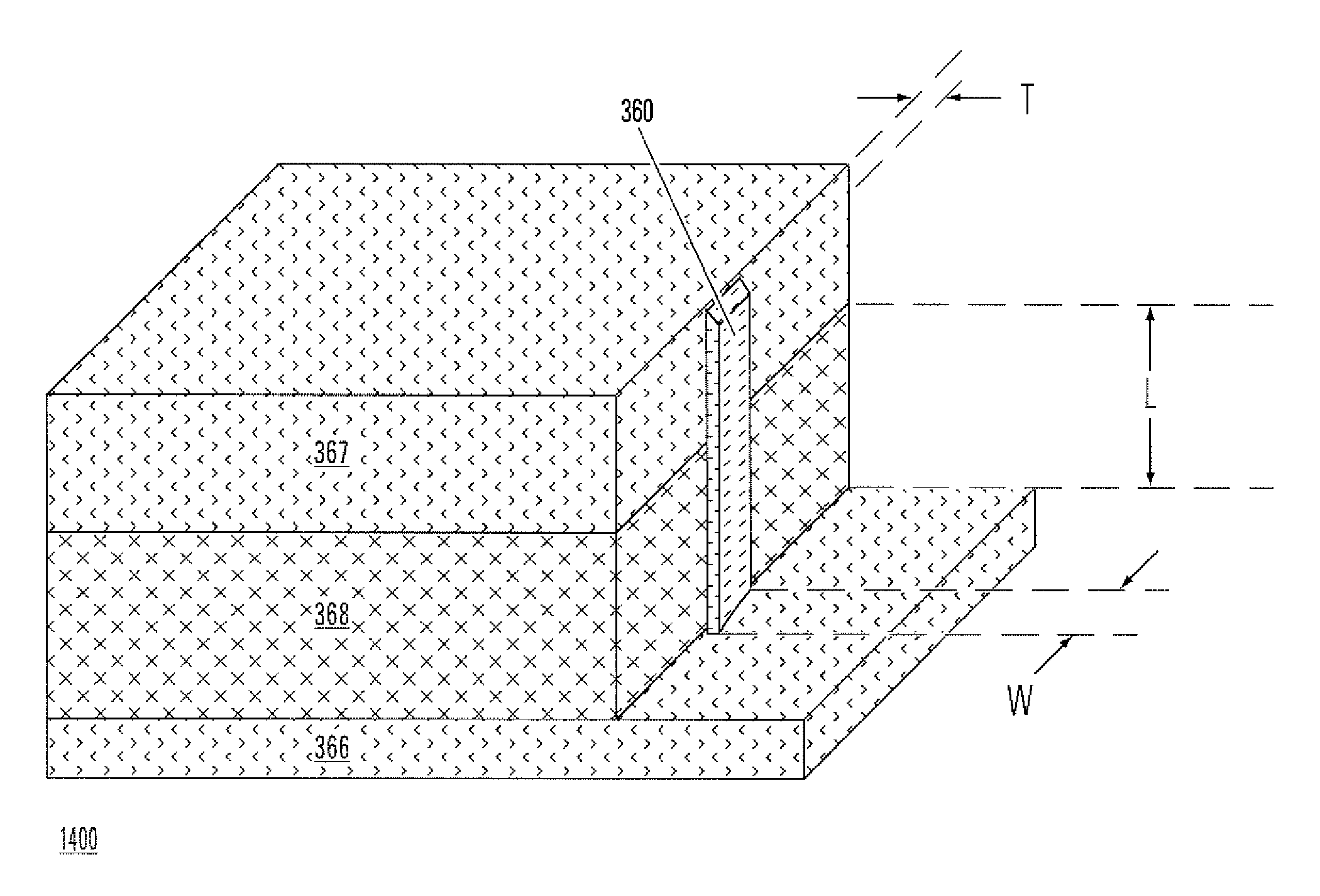 Vertical Side Wall Active Pin Structures in a Phase Change Memory and Manufacturing Methods