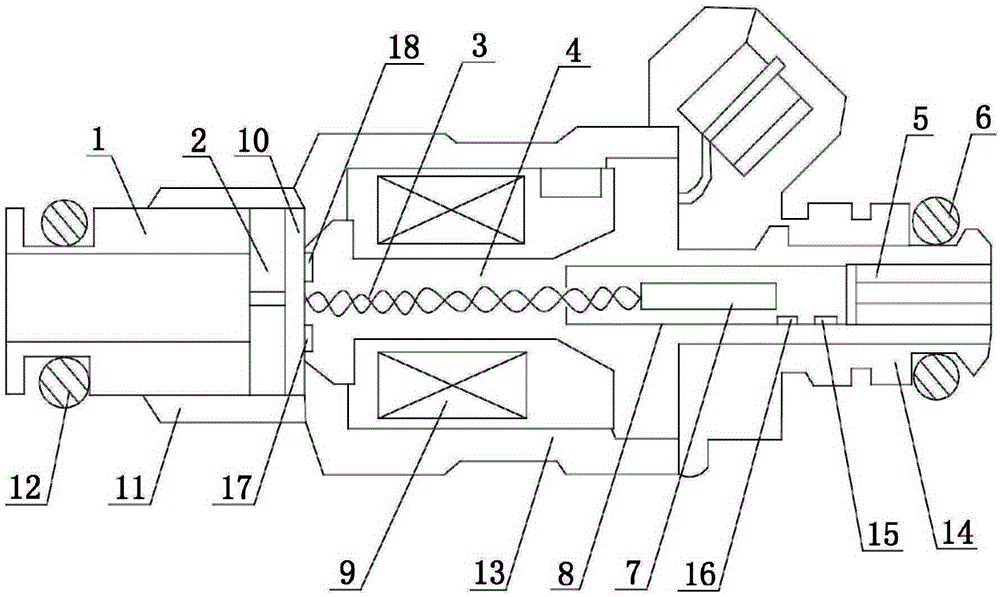 Oil-way oil supply system used in direct injection engine