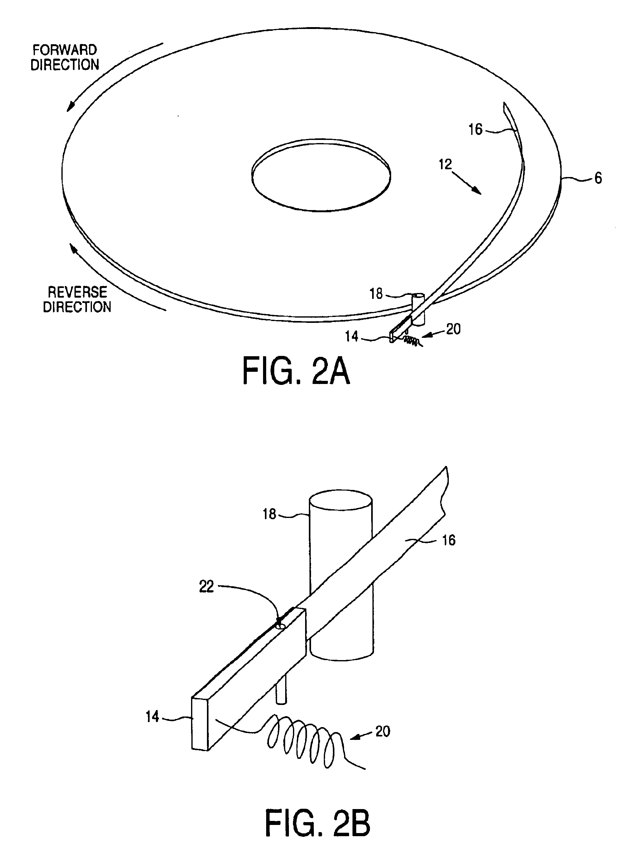 Disk drive comprising a ratchet arm applied to a disk and disengaged through windage generated by the disk rotating