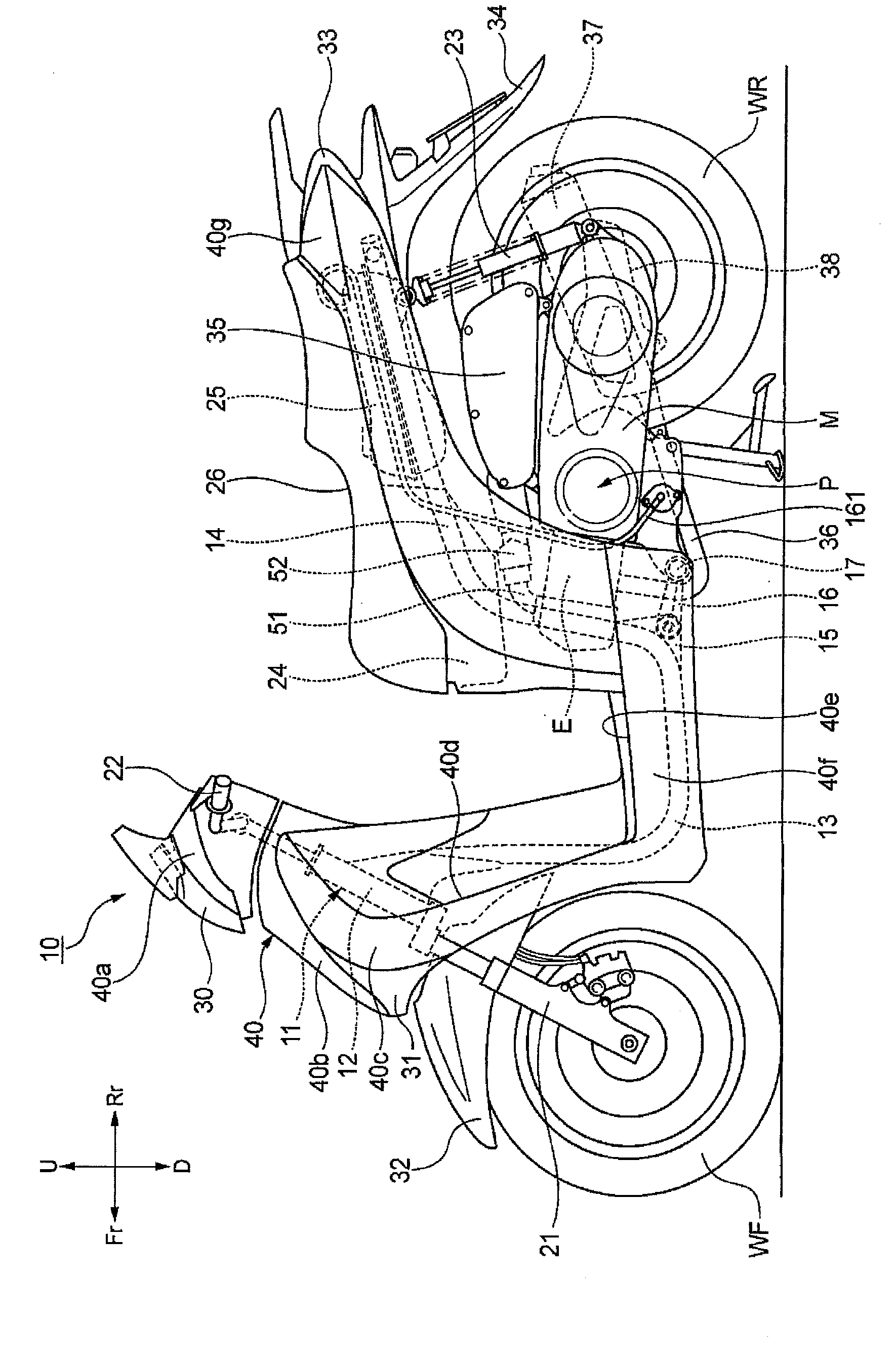 Fuel gas treatment device