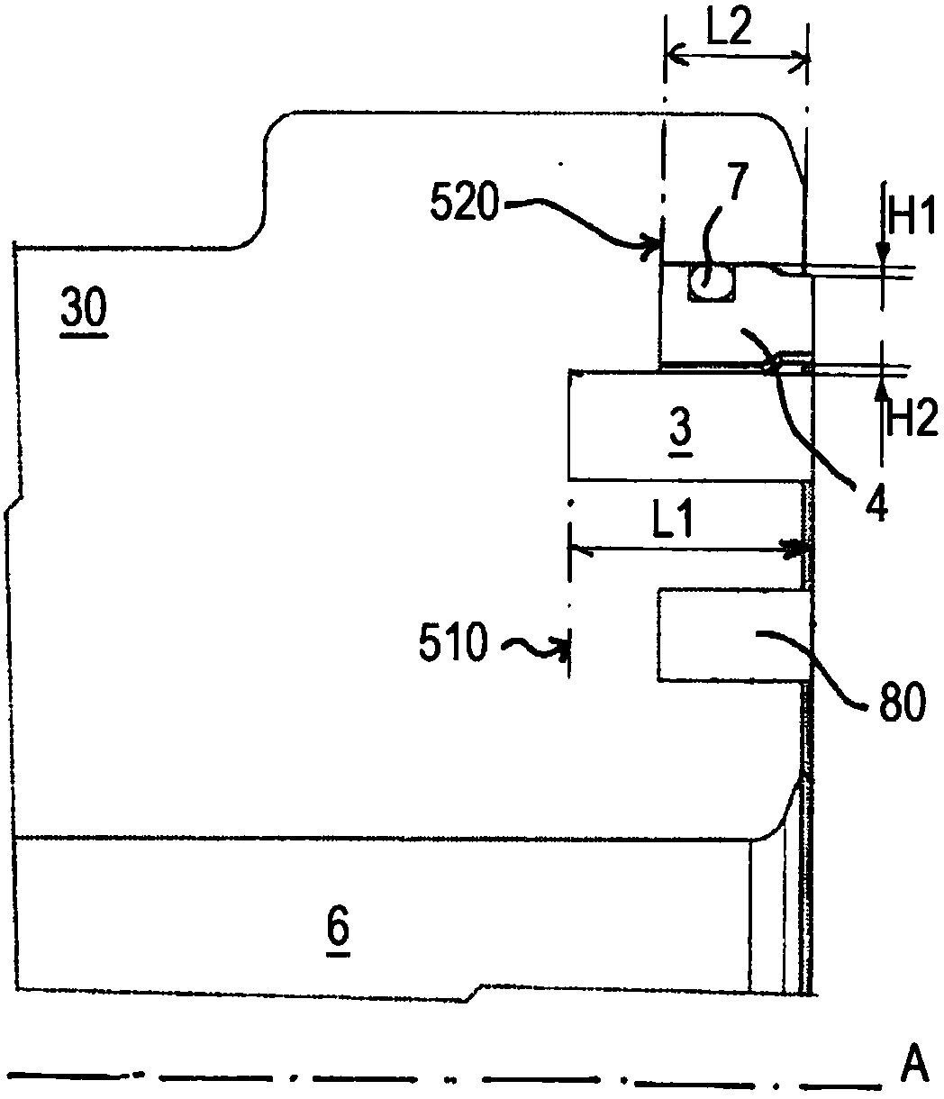 Sealing assembly for an industrial gate valve and valve comprising such sealing assembly