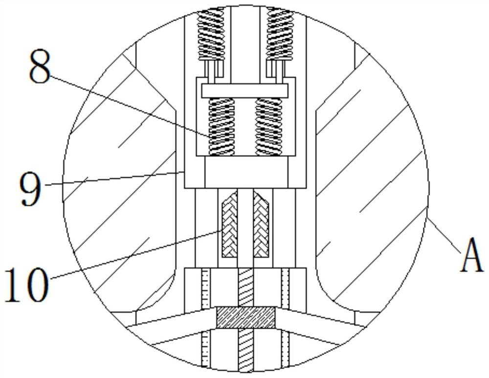 Environment-friendly soybean oil multi-time squeezing and filtering treatment device