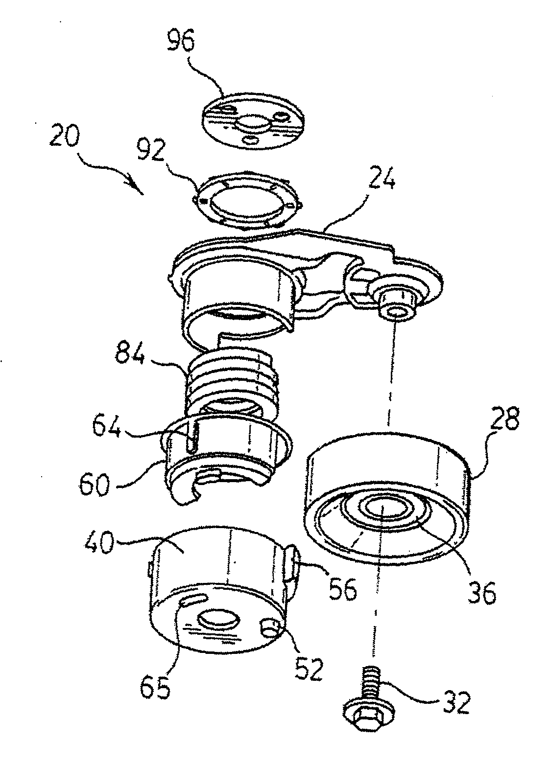 Tensioner For Flexible Drives