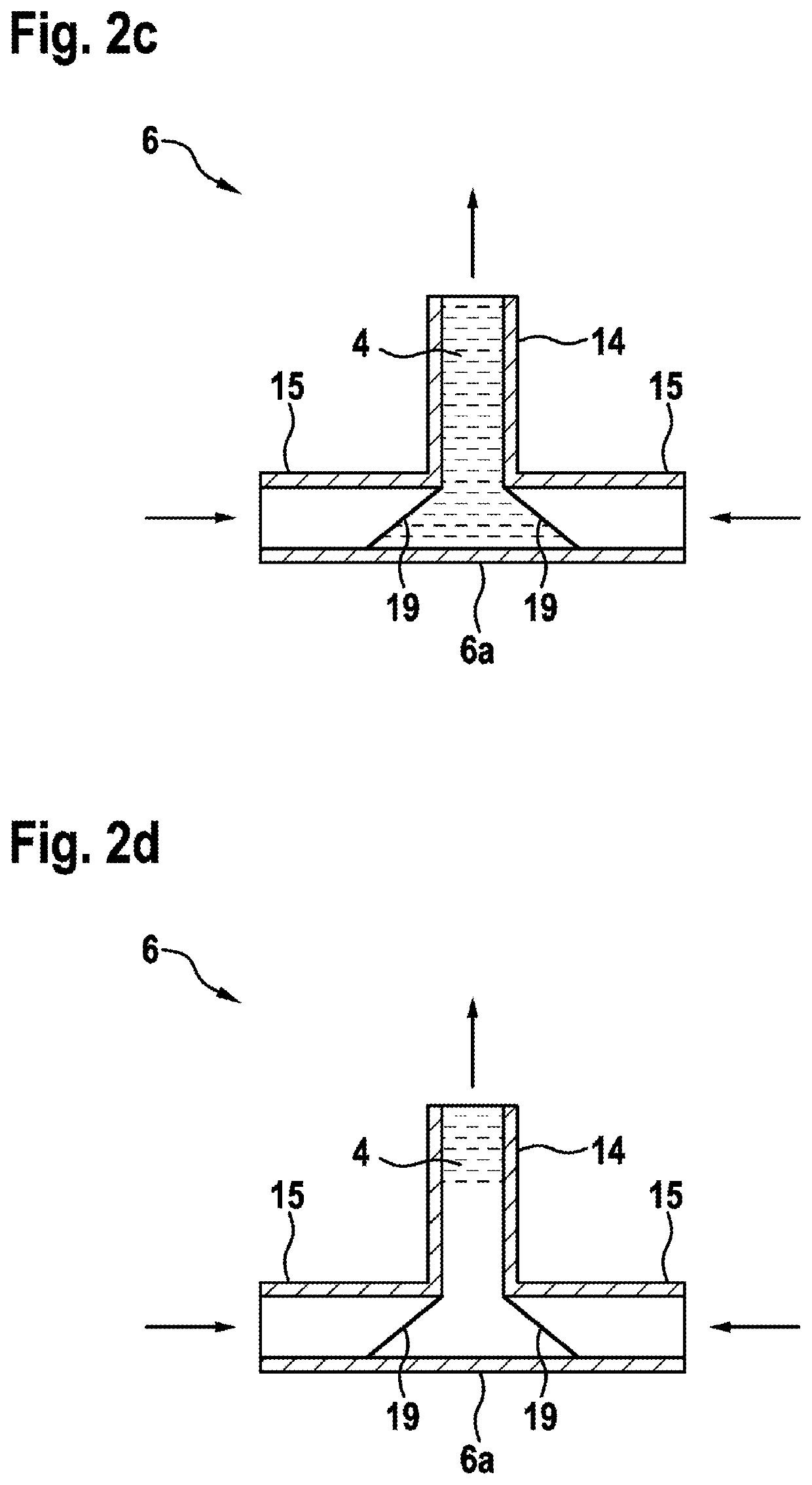 Connecting piece for fluid lines of an exhaust-gas aftertreatment system