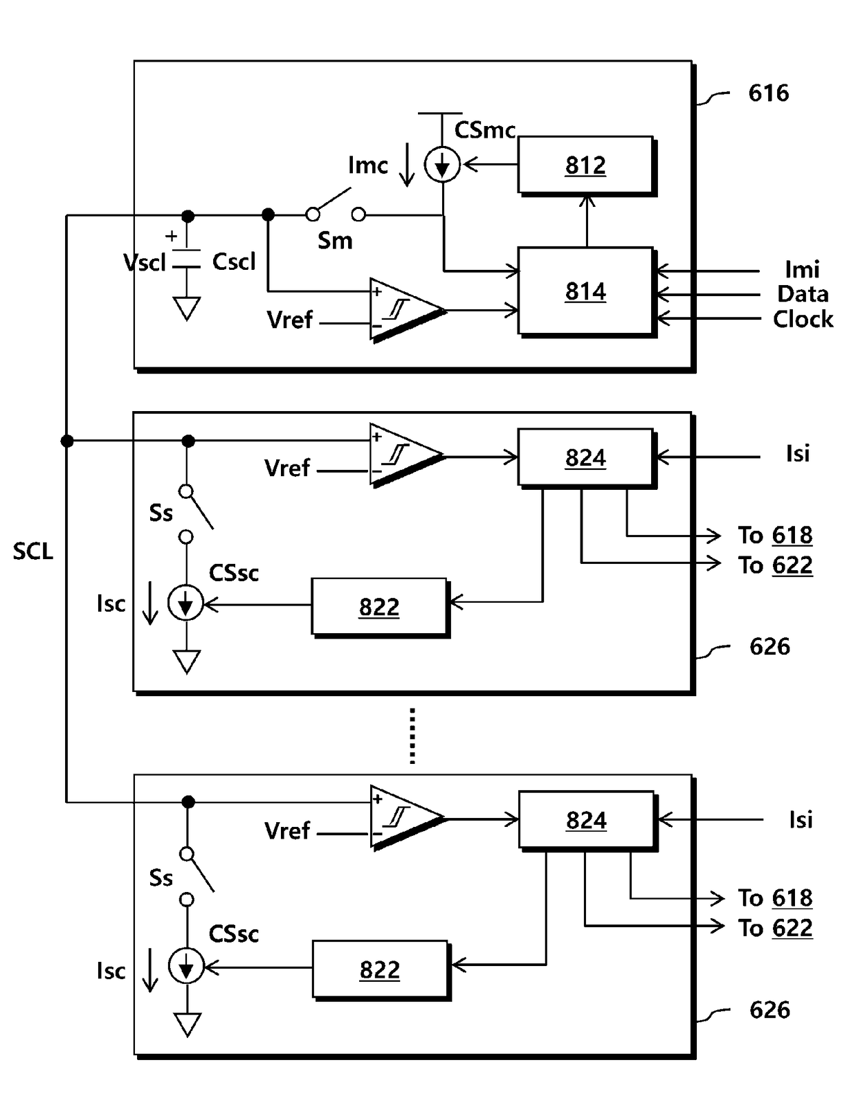 Multi-configurable switch mode charging system, charging circuit, and charging method