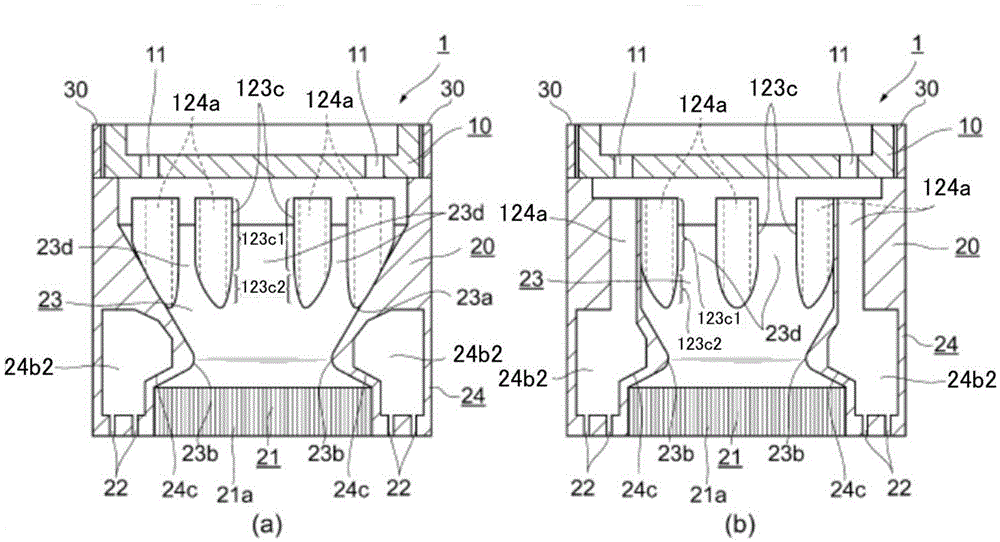 Water discharge device