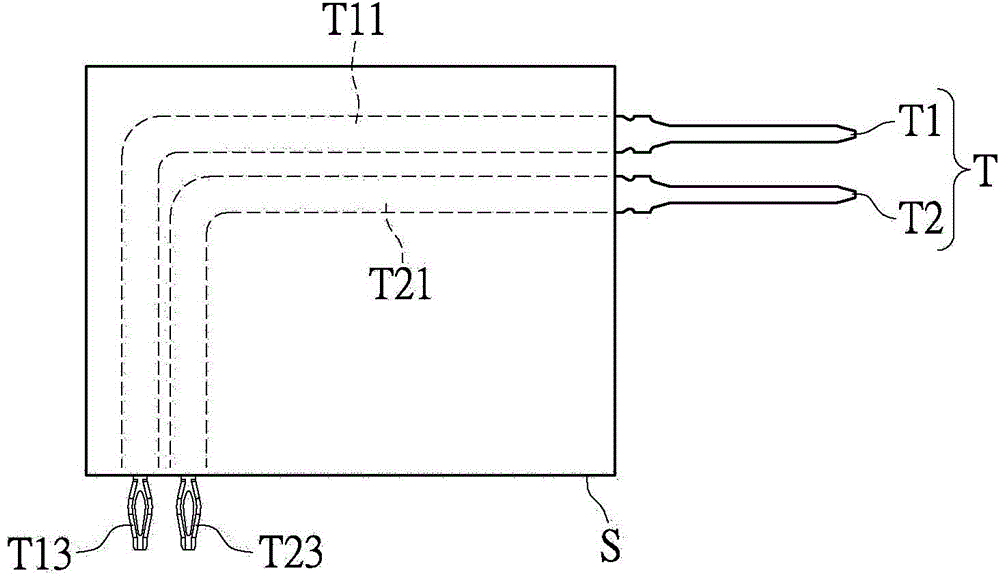 Communication connector and terminal frame thereof