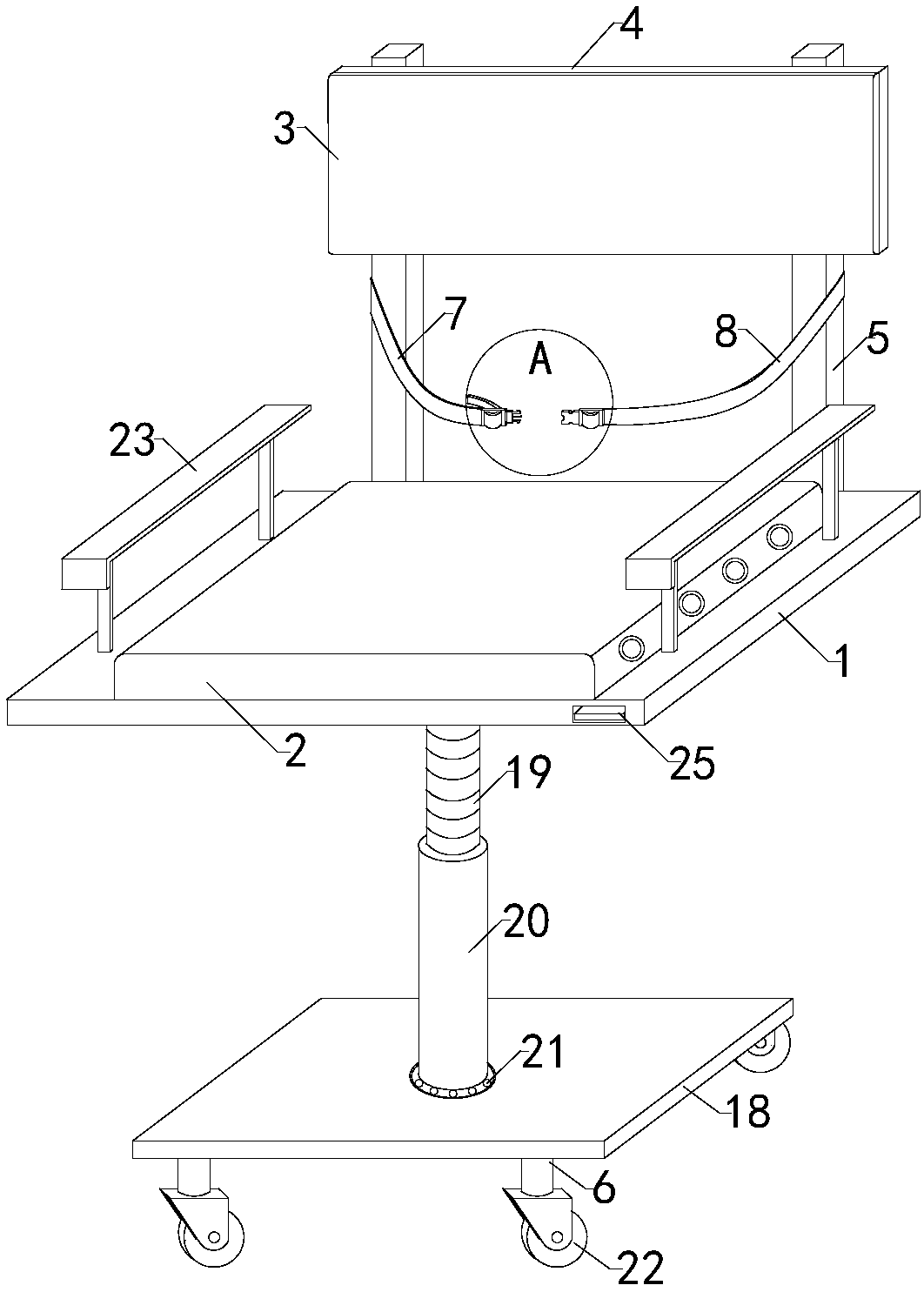 Moisture-proof student chair