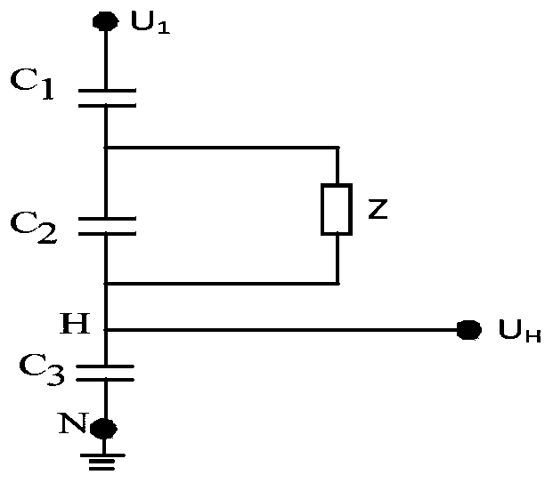 Capacitor voltage transformer with harmonic measurement function