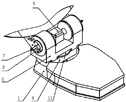 One-piece type detachable portable satellite communication station