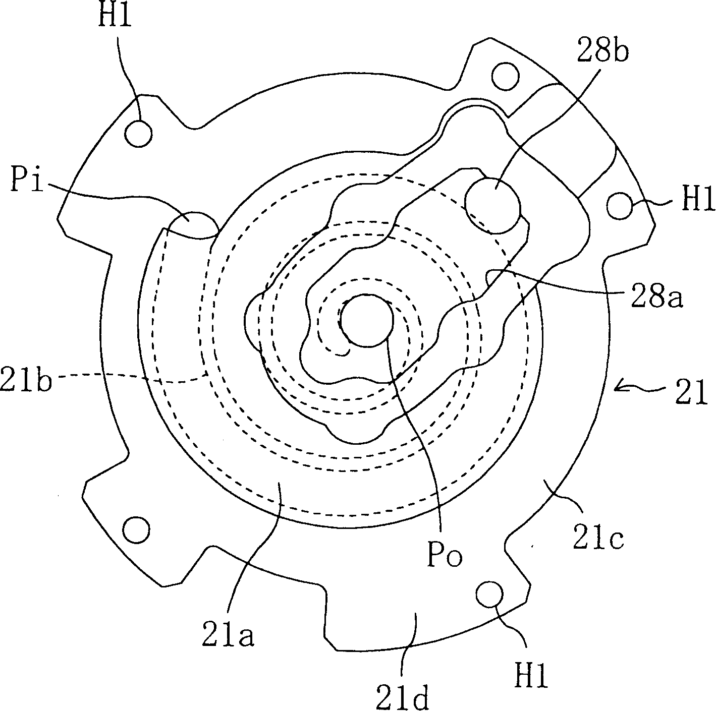 Turbine compressor