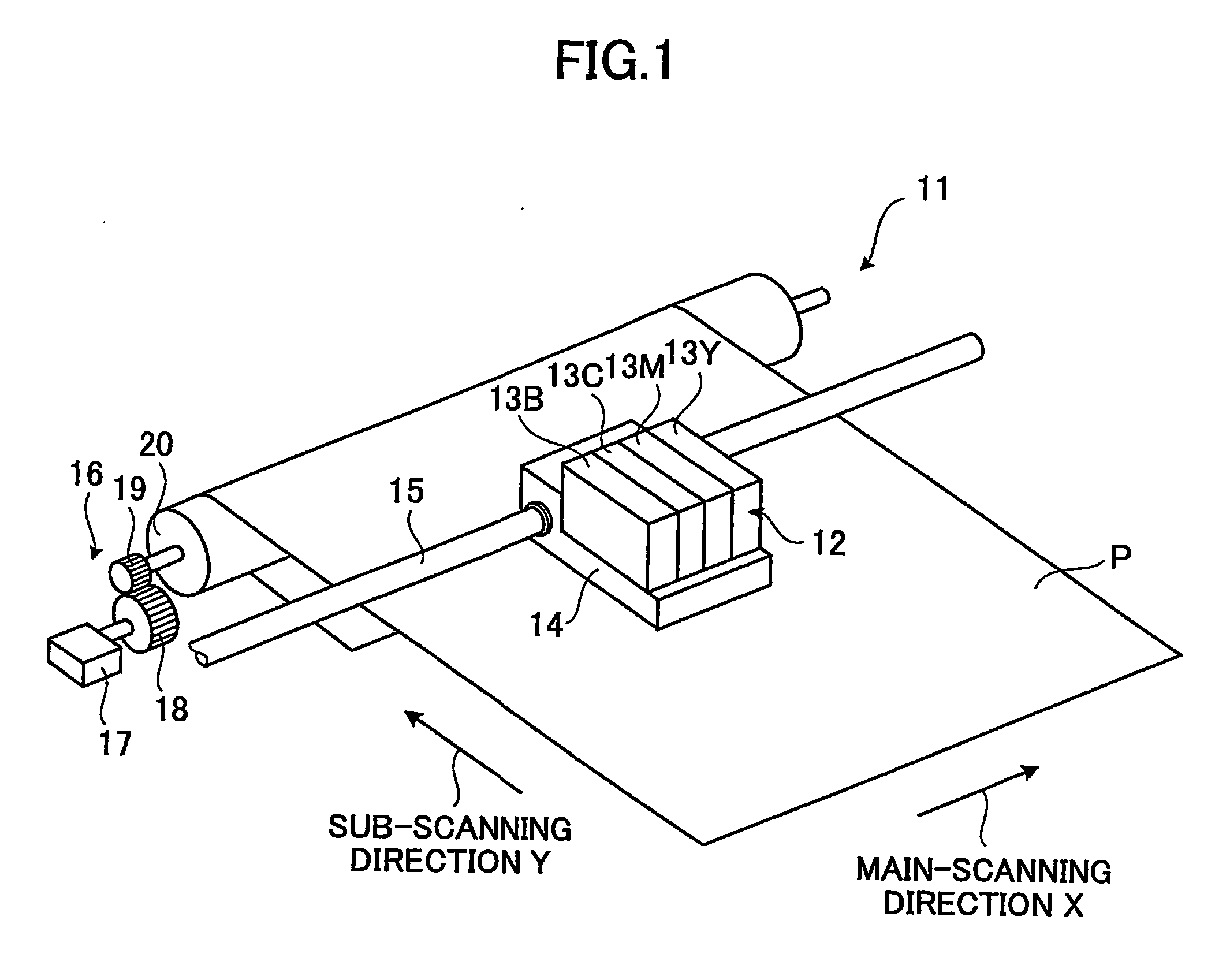 Ink jet printing device and image forming apparatus