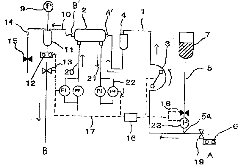 Automatic blood returning device