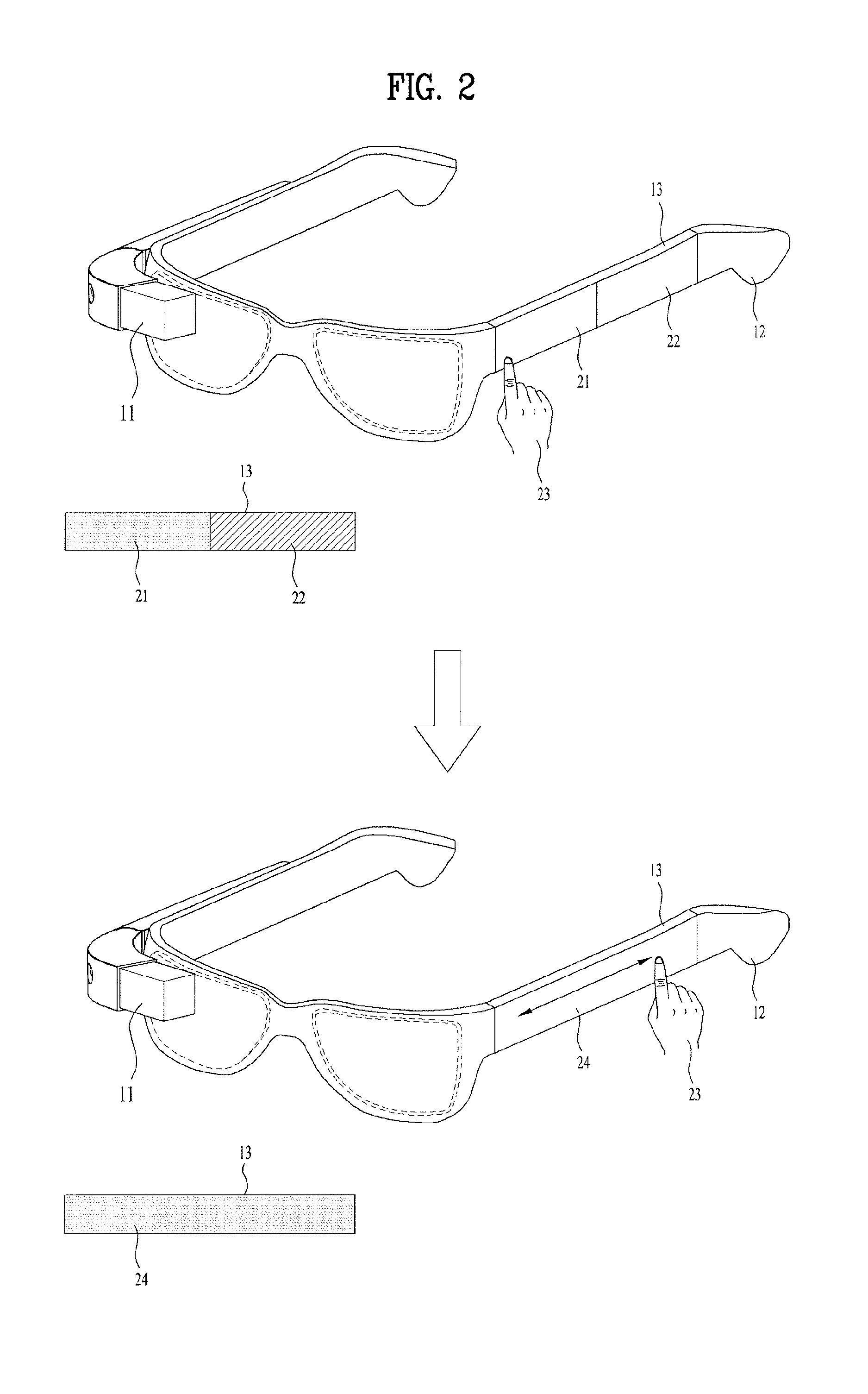 Head mounted display and method of controlling therefor